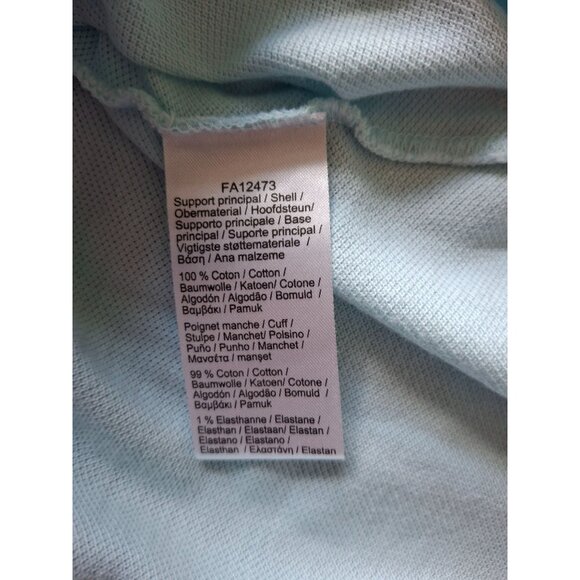 Lacoste Mens Polo Shirt Light Blue Size 46  Regular Fit Cotton Preppy Golf - Picture 4 of 7